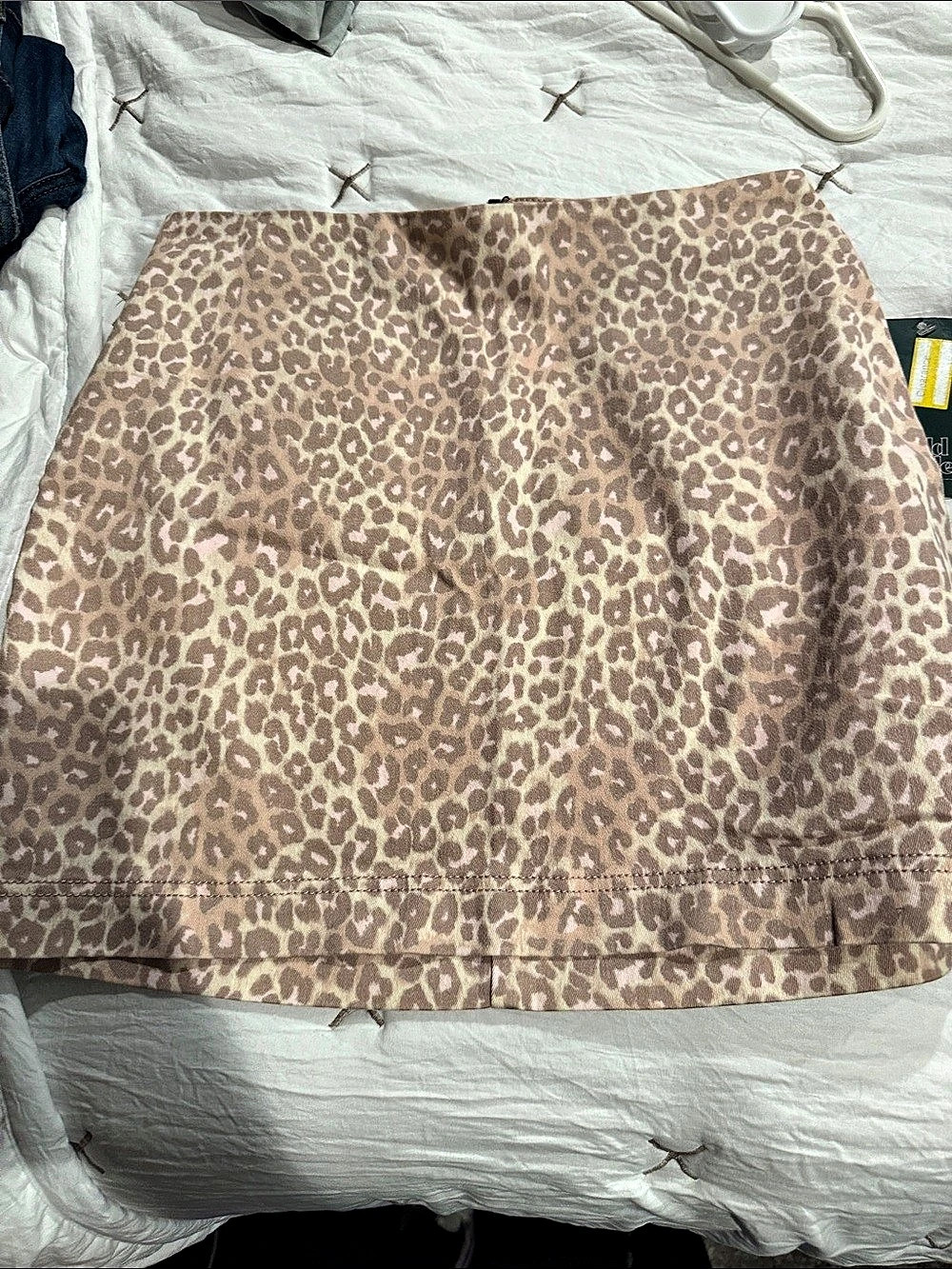 wild fable Leopard Print Mini Skirt Size 8 NWT